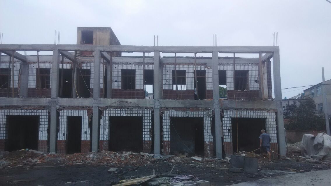 湖北孝感承重改梁整體改框架項目(圖3)