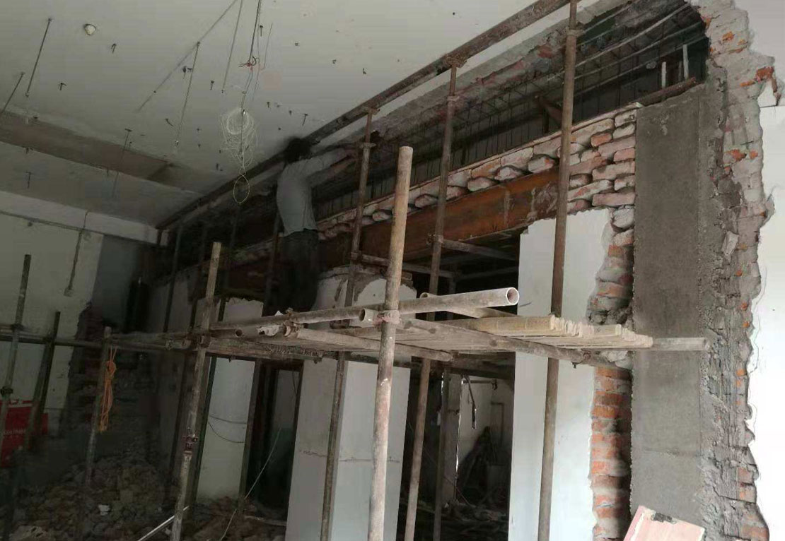 嘉善縣墻改梁加【增】層的方法，及需要注意事項